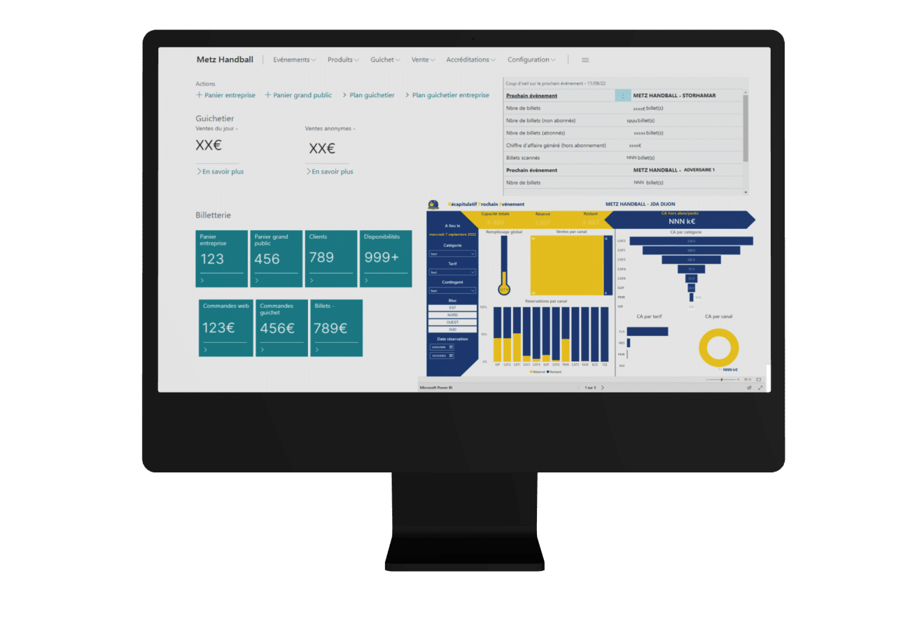 Screen Ticketing Platform Dashboard